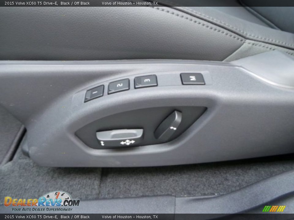 2015 Volvo XC60 T5 Drive-E Black / Off Black Photo #11