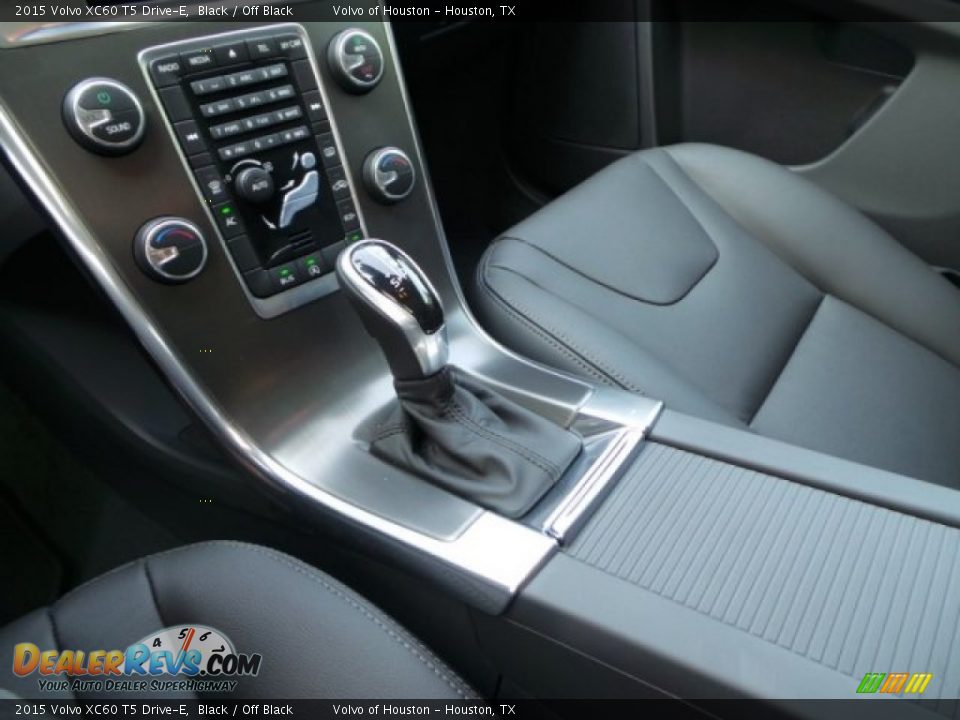 2015 Volvo XC60 T5 Drive-E Black / Off Black Photo #13
