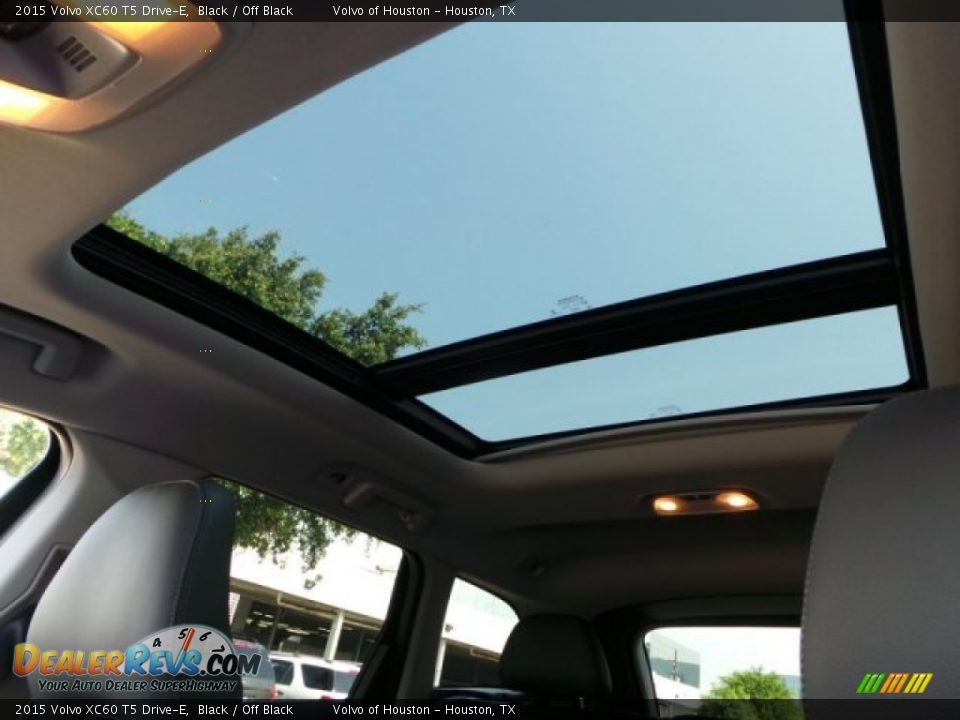 2015 Volvo XC60 T5 Drive-E Black / Off Black Photo #14