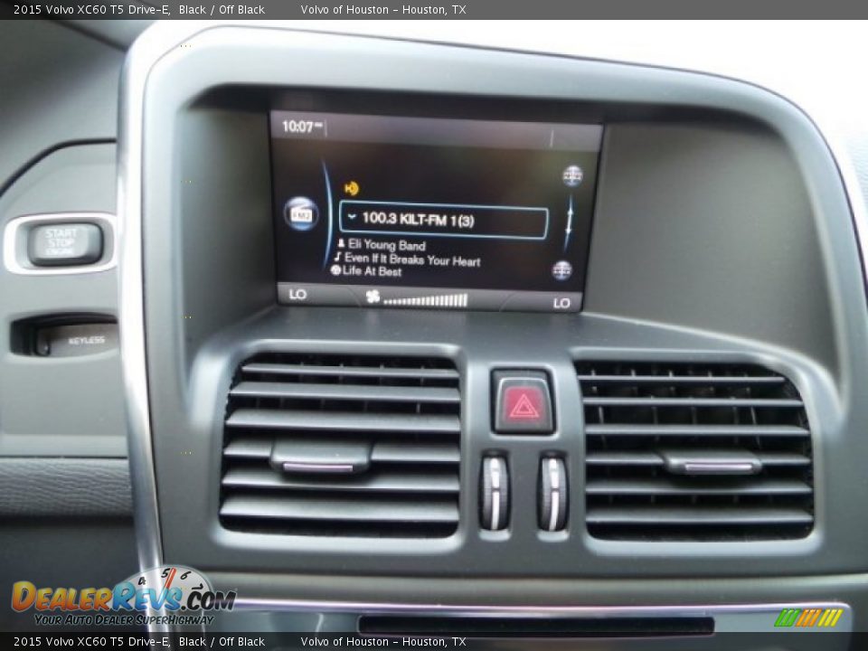 2015 Volvo XC60 T5 Drive-E Black / Off Black Photo #15