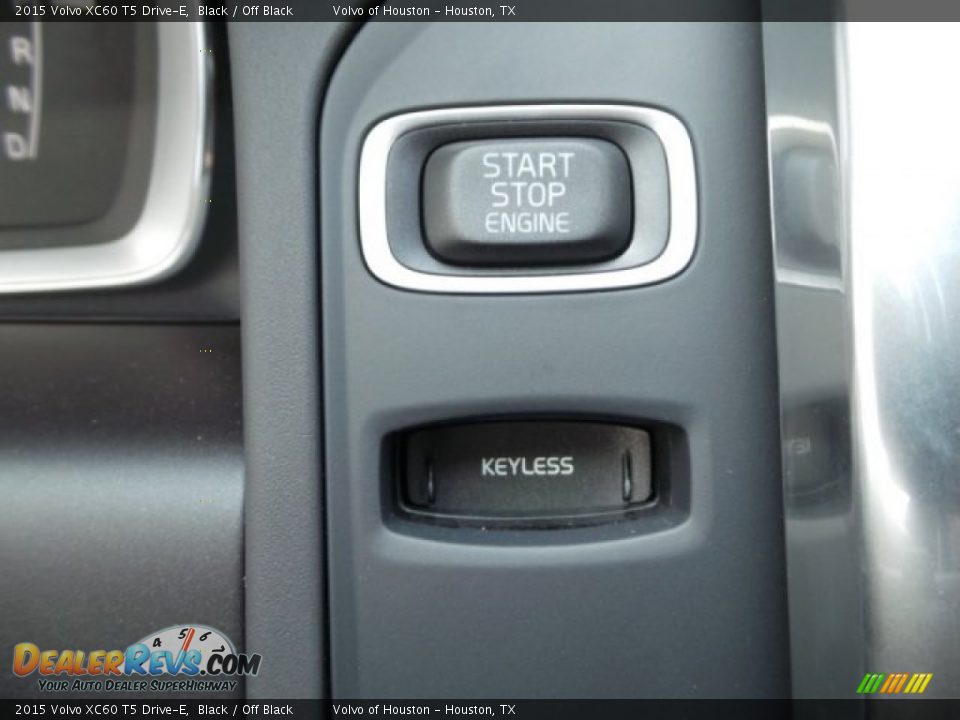 2015 Volvo XC60 T5 Drive-E Black / Off Black Photo #16