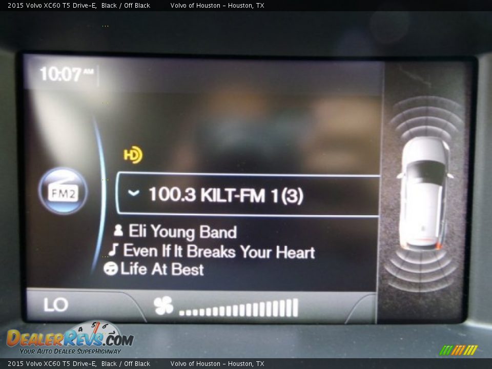 2015 Volvo XC60 T5 Drive-E Black / Off Black Photo #17