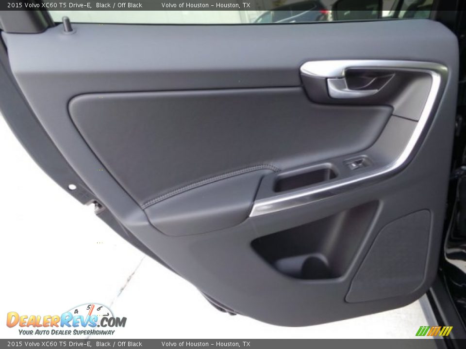 2015 Volvo XC60 T5 Drive-E Black / Off Black Photo #20
