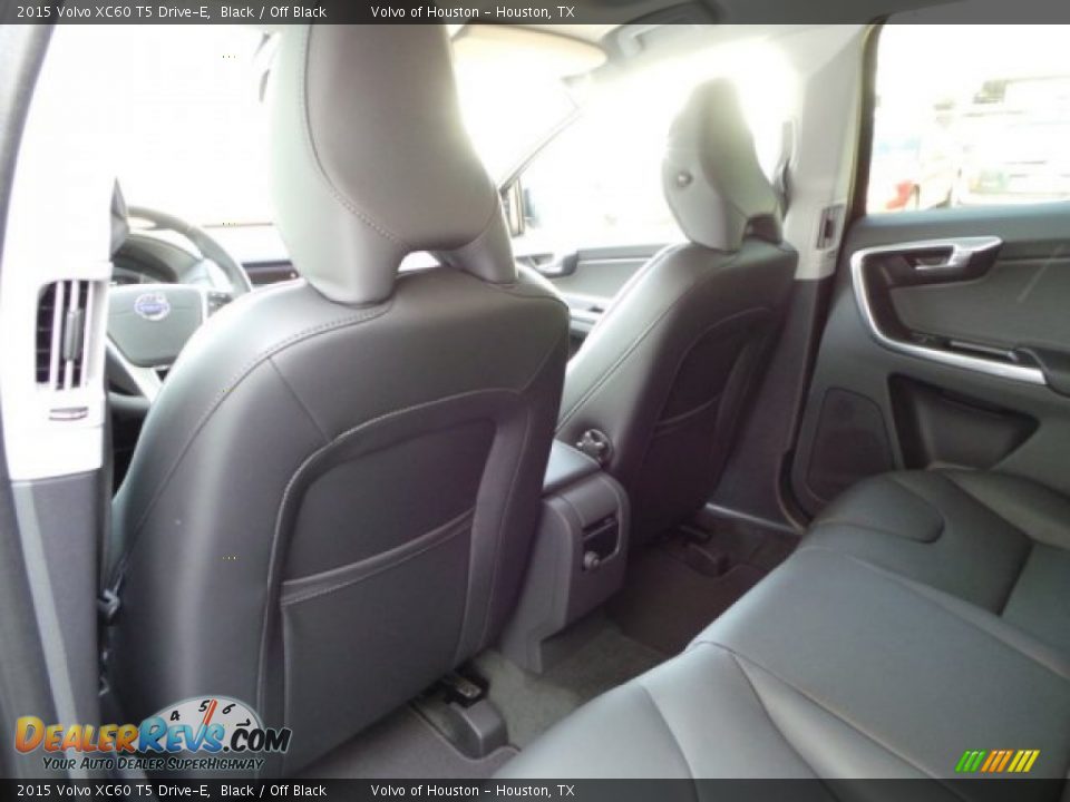 2015 Volvo XC60 T5 Drive-E Black / Off Black Photo #21