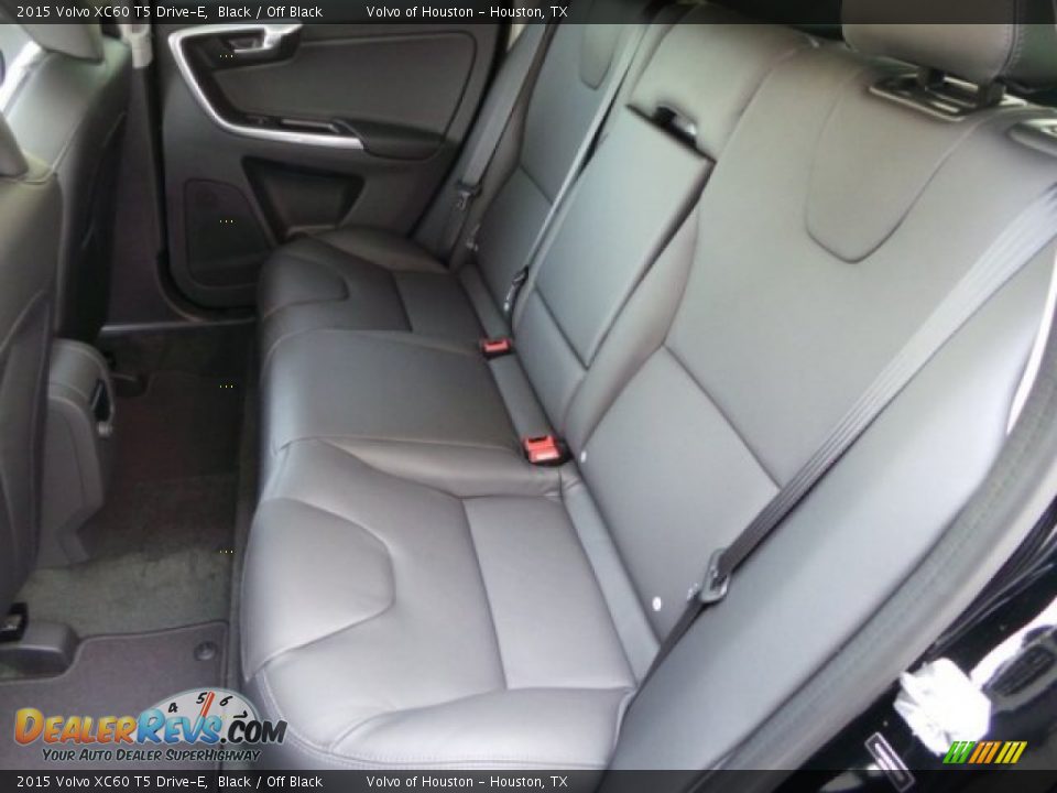 2015 Volvo XC60 T5 Drive-E Black / Off Black Photo #22