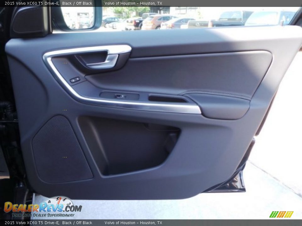 2015 Volvo XC60 T5 Drive-E Black / Off Black Photo #26