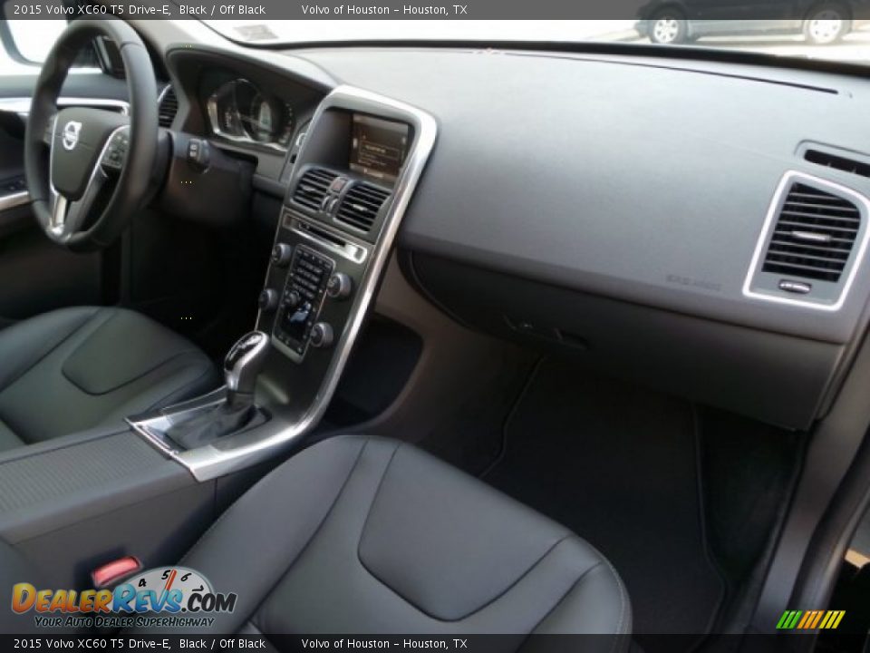 2015 Volvo XC60 T5 Drive-E Black / Off Black Photo #27