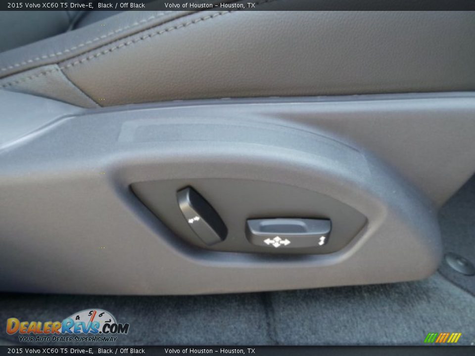 2015 Volvo XC60 T5 Drive-E Black / Off Black Photo #29