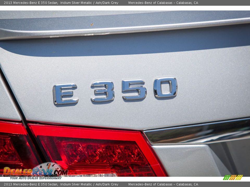 2013 Mercedes-Benz E 350 Sedan Iridium Silver Metallic / Ash/Dark Grey Photo #7