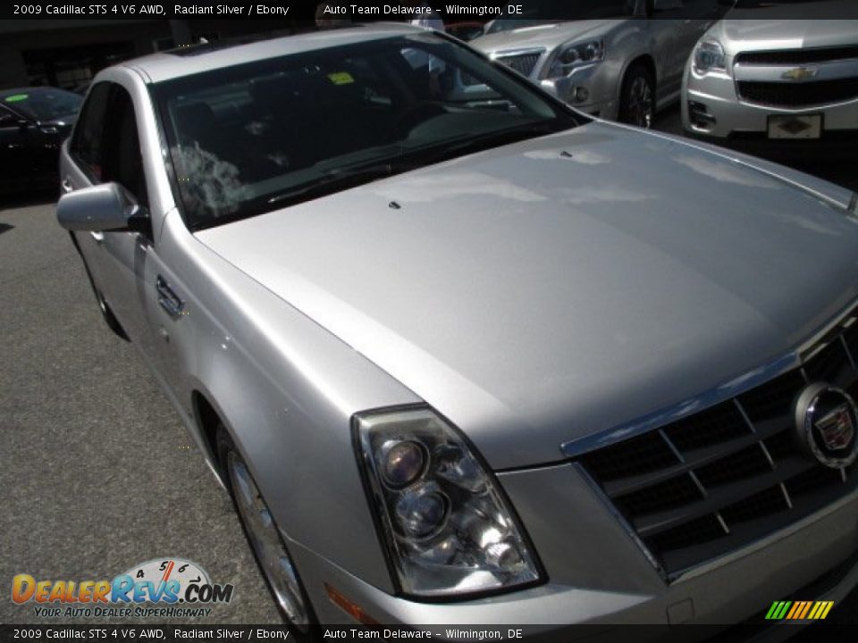 2009 Cadillac STS 4 V6 AWD Radiant Silver / Ebony Photo #8