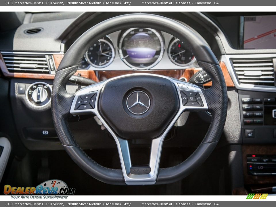 2013 Mercedes-Benz E 350 Sedan Steering Wheel Photo #17