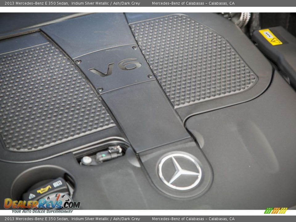 2013 Mercedes-Benz E 350 Sedan Iridium Silver Metallic / Ash/Dark Grey Photo #26