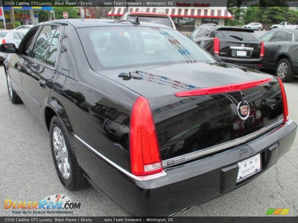 2009 Cadillac DTS Luxury Black Raven / Ebony Photo #4