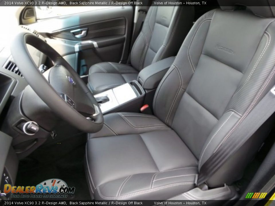 Front Seat of 2014 Volvo XC90 3.2 R-Design AWD Photo #10