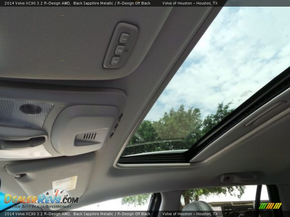 2014 Volvo XC90 3.2 R-Design AWD Black Sapphire Metallic / R-Design Off Black Photo #14