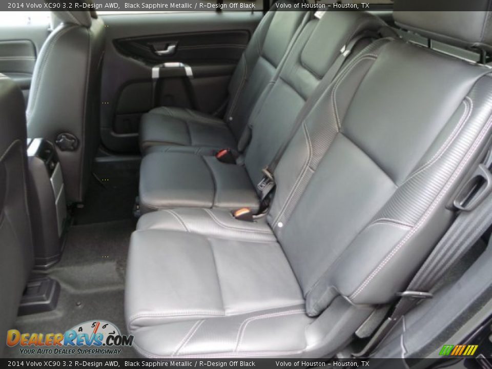 Rear Seat of 2014 Volvo XC90 3.2 R-Design AWD Photo #24