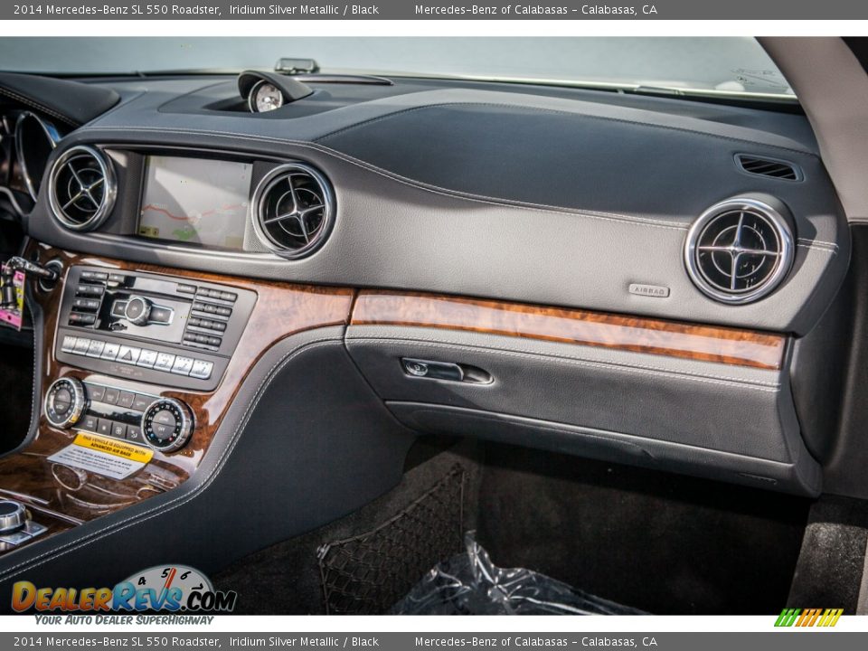 2014 Mercedes-Benz SL 550 Roadster Iridium Silver Metallic / Black Photo #8