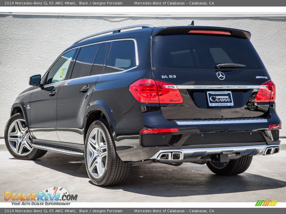 2014 Mercedes-Benz GL 63 AMG 4Matic Black / designo Porcelain Photo #2