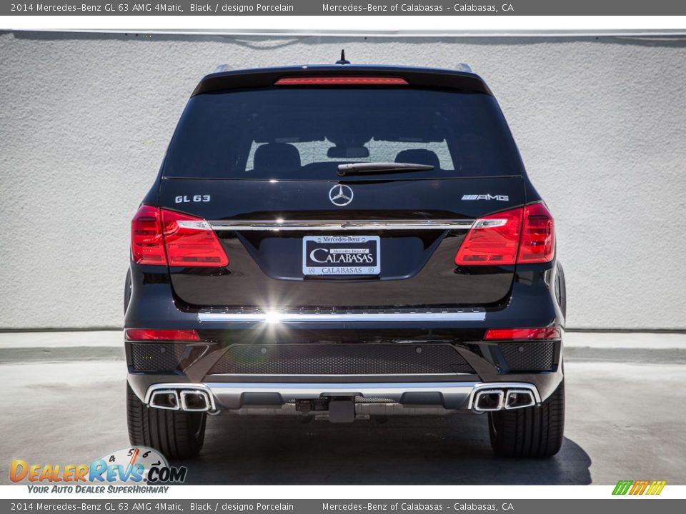 2014 Mercedes-Benz GL 63 AMG 4Matic Black / designo Porcelain Photo #3