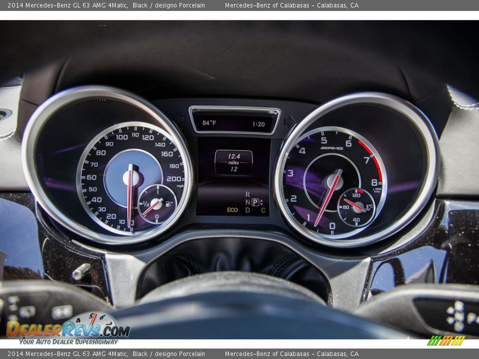 2014 Mercedes-Benz GL 63 AMG 4Matic Gauges Photo #6