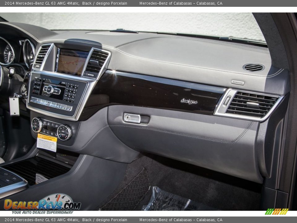2014 Mercedes-Benz GL 63 AMG 4Matic Black / designo Porcelain Photo #8