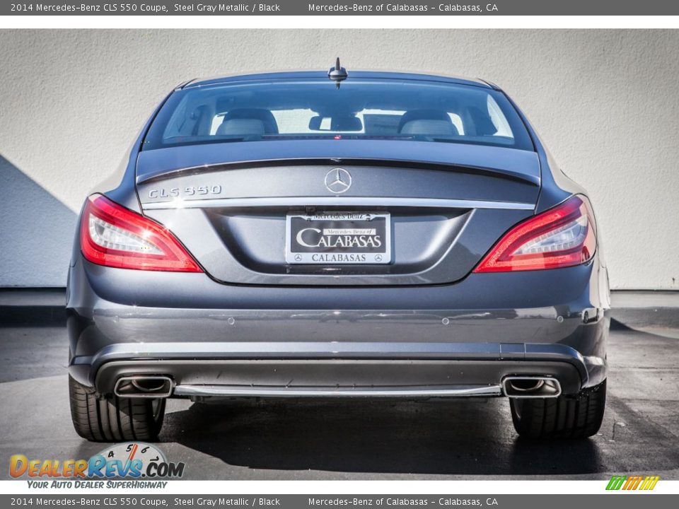 2014 Mercedes-Benz CLS 550 Coupe Steel Gray Metallic / Black Photo #3