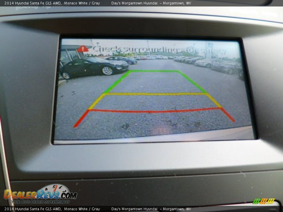 2014 Hyundai Santa Fe GLS AWD Monaco White / Gray Photo #19