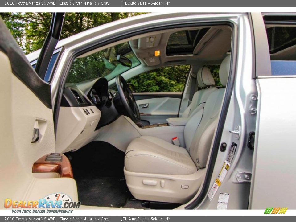 2010 Toyota Venza V6 AWD Classic Silver Metallic / Gray Photo #18