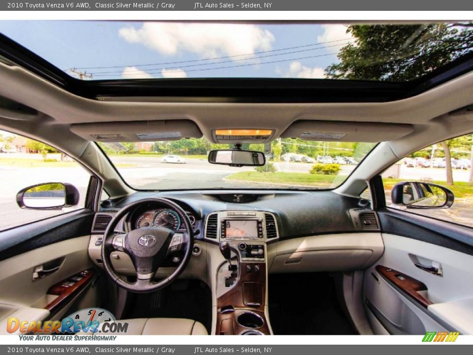 2010 Toyota Venza V6 AWD Classic Silver Metallic / Gray Photo #20