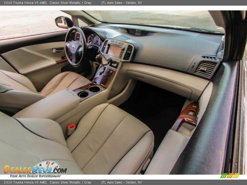 2010 Toyota Venza V6 AWD Classic Silver Metallic / Gray Photo #21