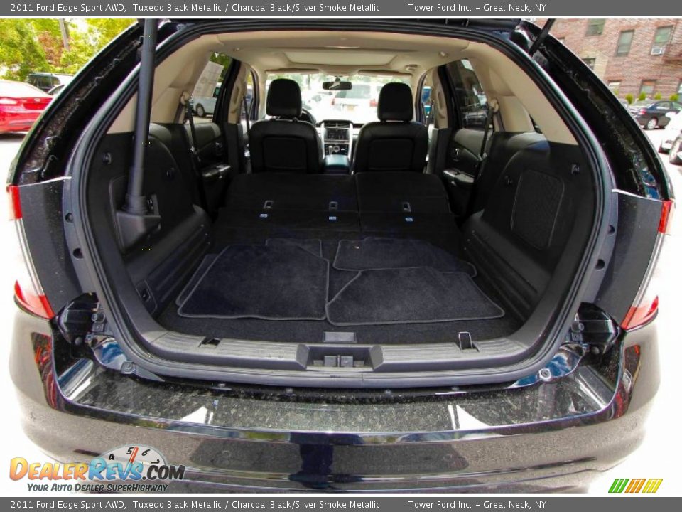 2011 Ford Edge Sport AWD Tuxedo Black Metallic / Charcoal Black/Silver Smoke Metallic Photo #7