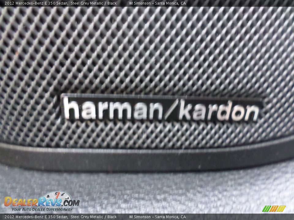 2012 Mercedes-Benz E 350 Sedan Steel Grey Metallic / Black Photo #9