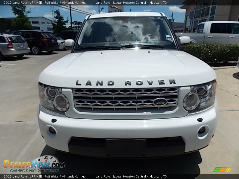 2012 Land Rover LR4 HSE Fuji White / Almond/Nutmeg Photo #11