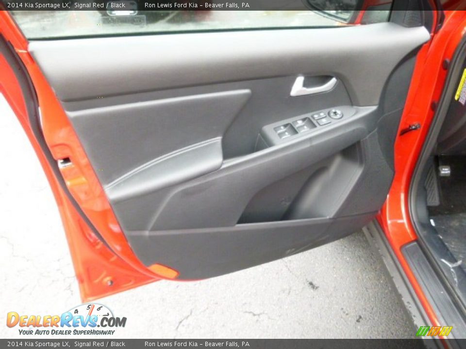 2014 Kia Sportage LX Signal Red / Black Photo #11