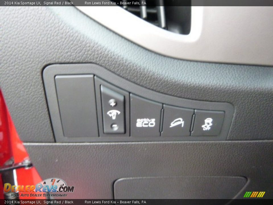 2014 Kia Sportage LX Signal Red / Black Photo #15