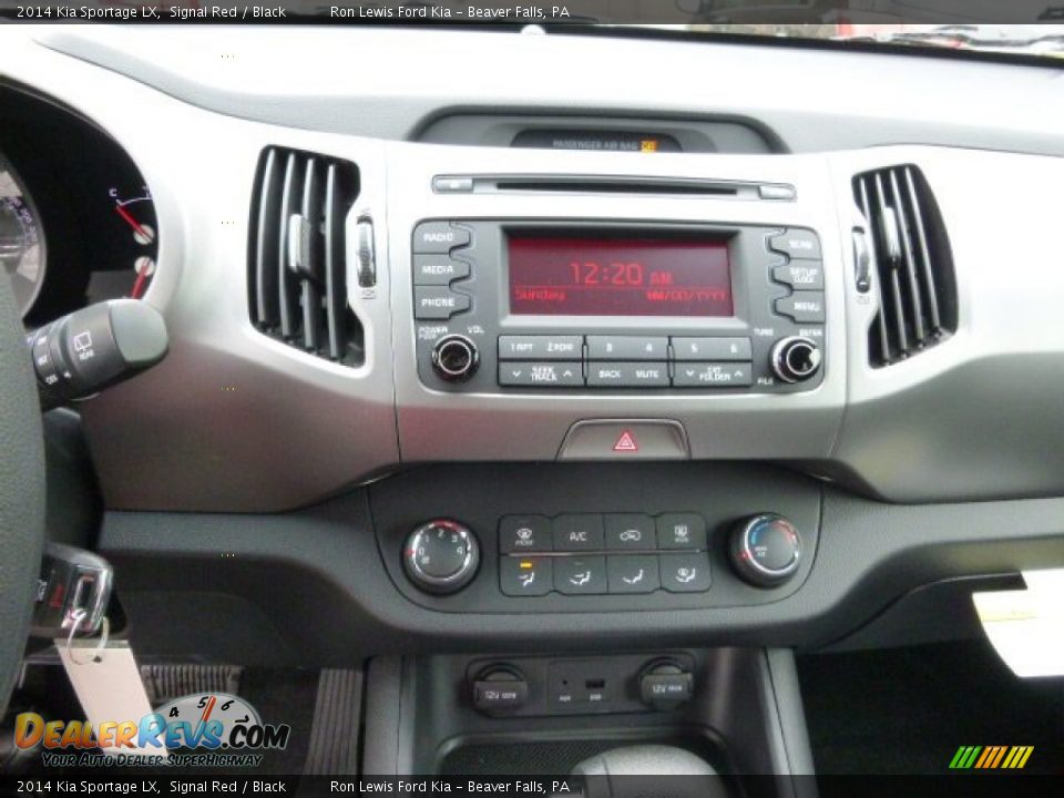 2014 Kia Sportage LX Signal Red / Black Photo #16