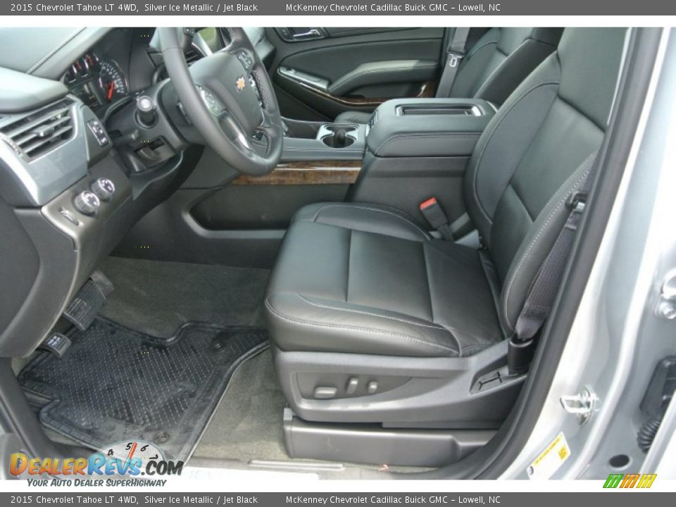 2015 Chevrolet Tahoe LT 4WD Silver Ice Metallic / Jet Black Photo #8
