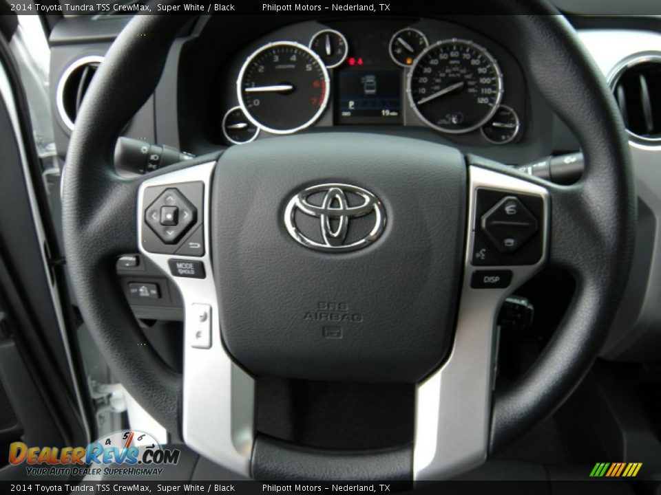 2014 Toyota Tundra TSS CrewMax Super White / Black Photo #32