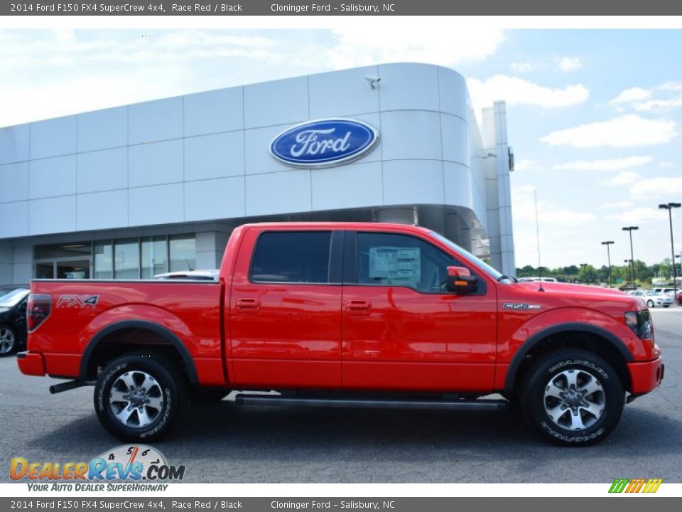 Race Red 2014 Ford F150 FX4 SuperCrew 4x4 Photo #2