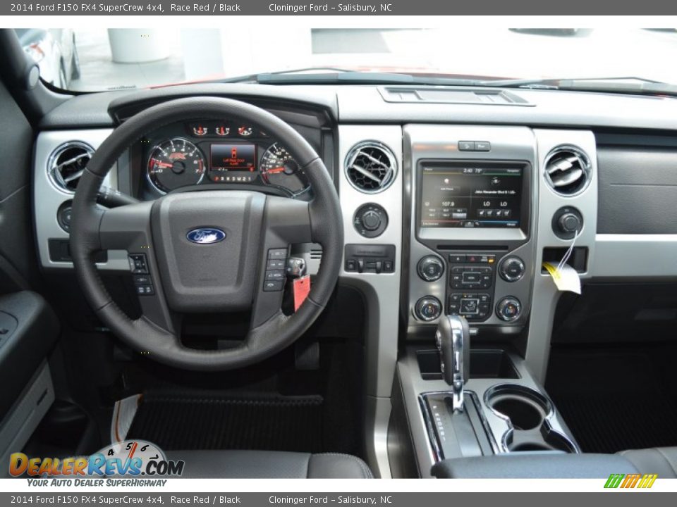 Dashboard of 2014 Ford F150 FX4 SuperCrew 4x4 Photo #12