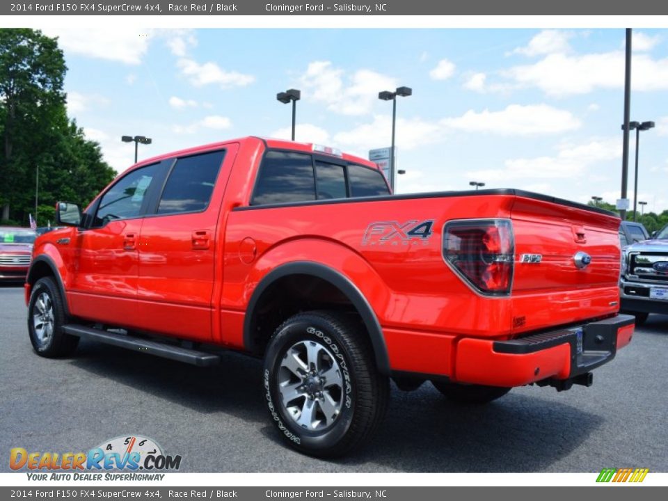 2014 Ford F150 FX4 SuperCrew 4x4 Race Red / Black Photo #32