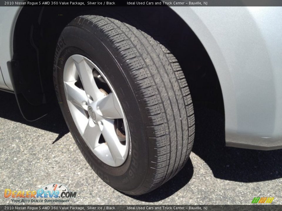2010 Nissan Rogue S AWD 360 Value Package Silver Ice / Black Photo #2