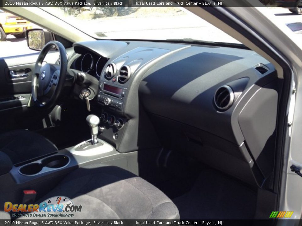 2010 Nissan Rogue S AWD 360 Value Package Silver Ice / Black Photo #10