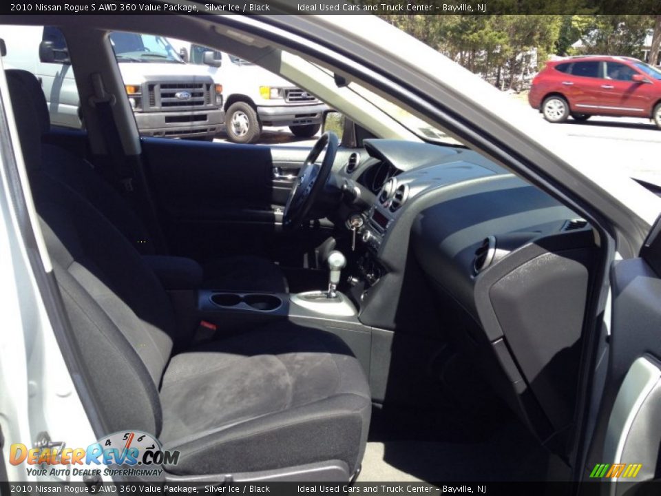 2010 Nissan Rogue S AWD 360 Value Package Silver Ice / Black Photo #11