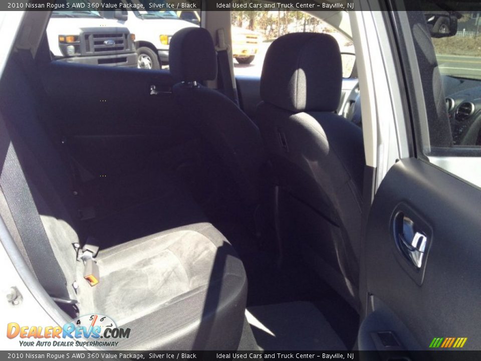 2010 Nissan Rogue S AWD 360 Value Package Silver Ice / Black Photo #13