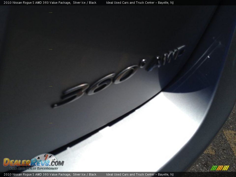 2010 Nissan Rogue S AWD 360 Value Package Silver Ice / Black Photo #16