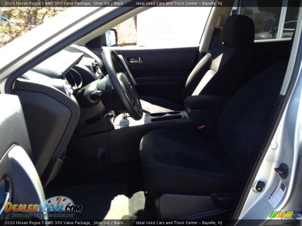 2010 Nissan Rogue S AWD 360 Value Package Silver Ice / Black Photo #26