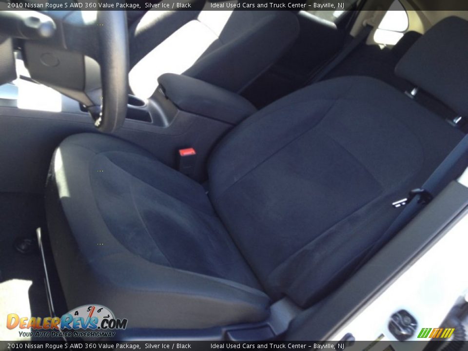 2010 Nissan Rogue S AWD 360 Value Package Silver Ice / Black Photo #27