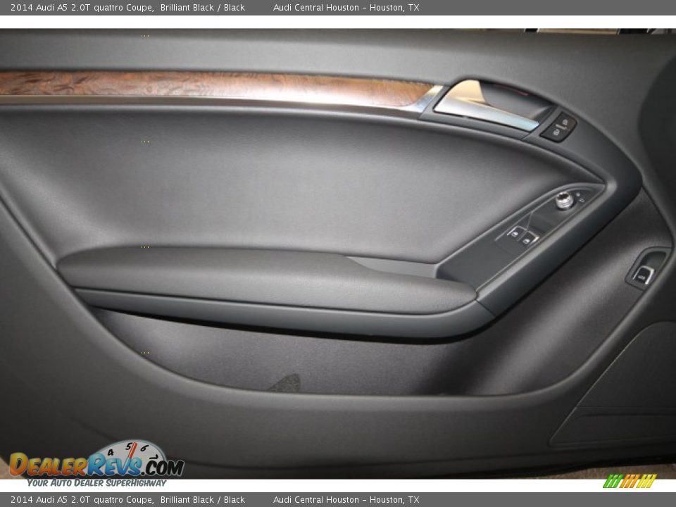 2014 Audi A5 2.0T quattro Coupe Brilliant Black / Black Photo #9