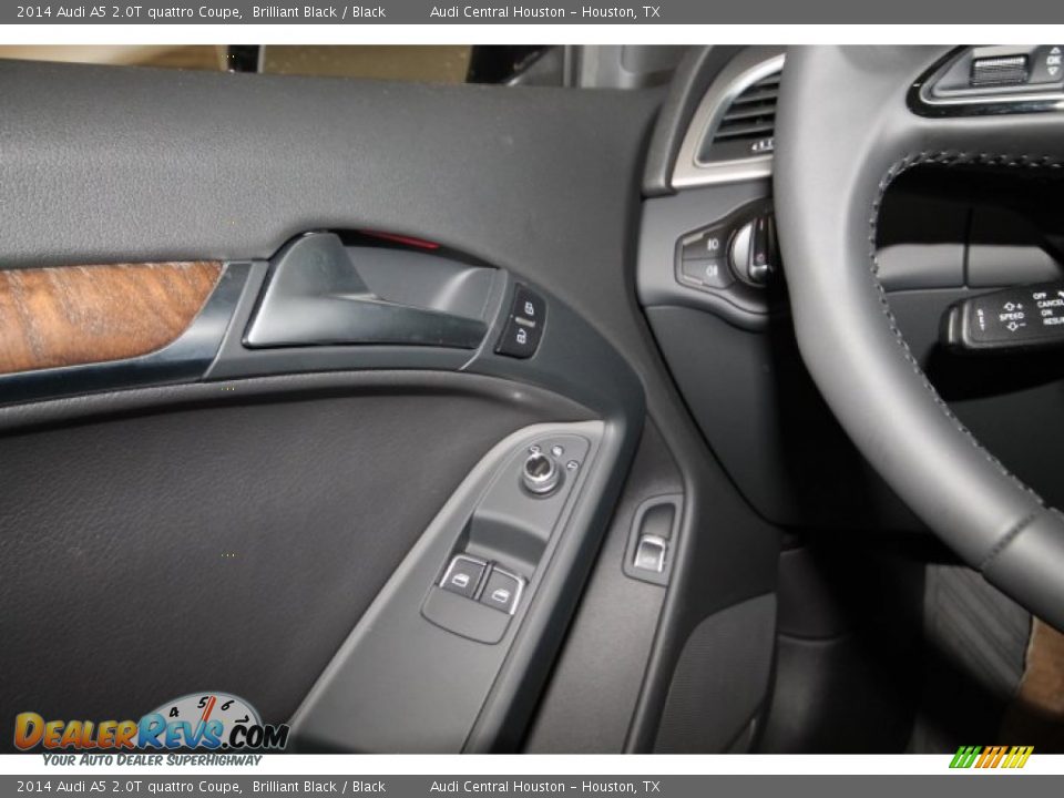2014 Audi A5 2.0T quattro Coupe Brilliant Black / Black Photo #14